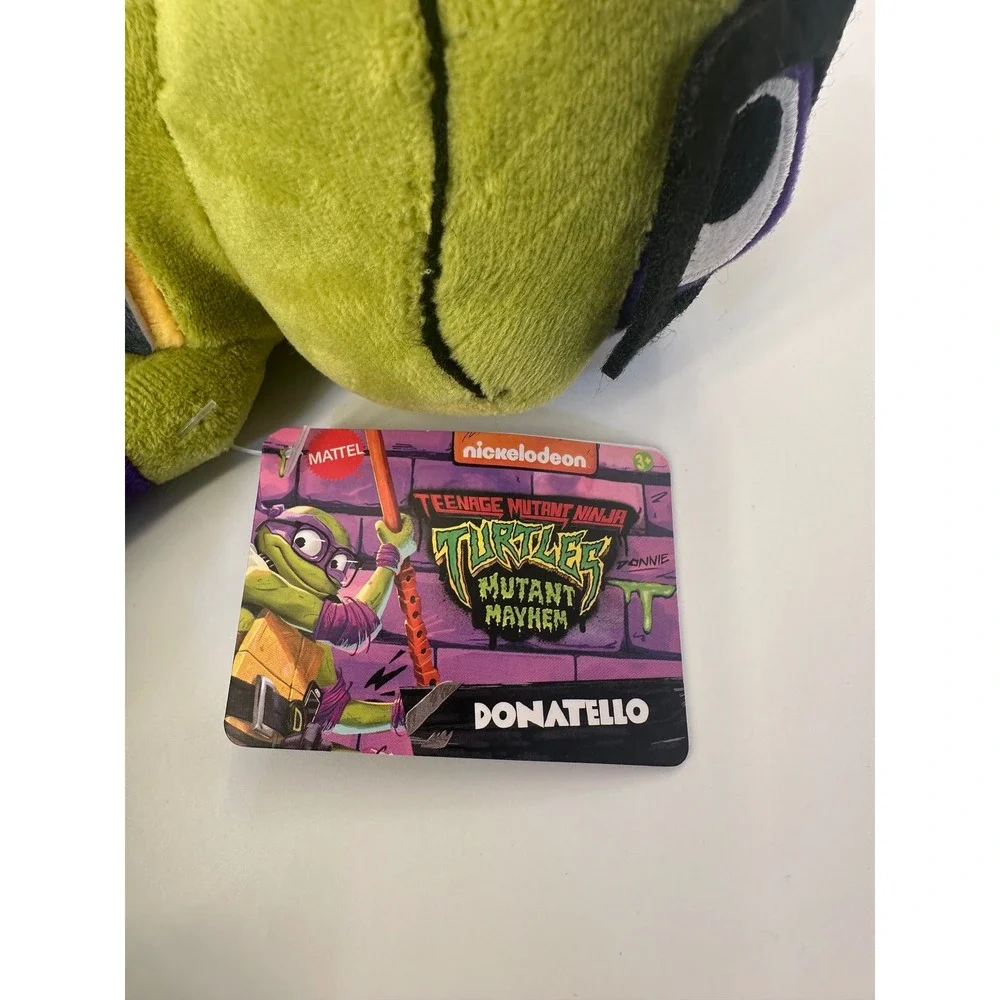 Mattel TMNT‎ Mutant Mayhem Plush Set Leonardo Donatello Raphael Mikey Bebop 5pc